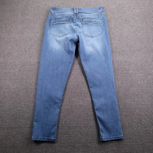 DEMOCRACY Jeans Size 6 Skinny Ankle Medium Wash "Ab" Tech Stretch Denim - Picture 2 of 13